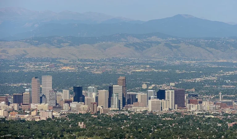 Skyline of Aurora, Colorado